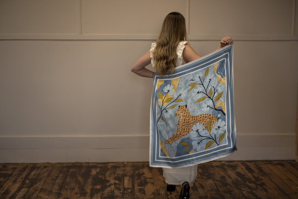 Inca in Chamomile Blue
