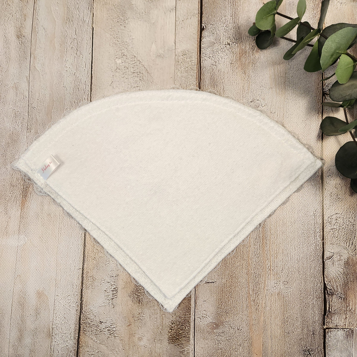 Double Layer Towelling Triangle Shape