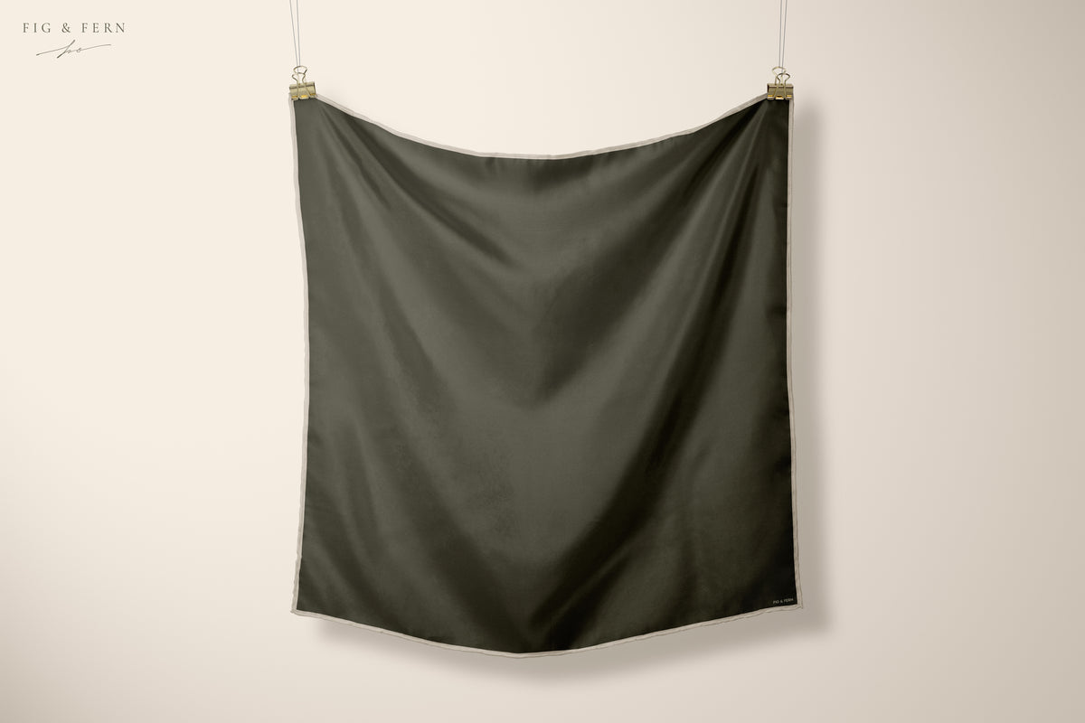 Olive with Oat Hem