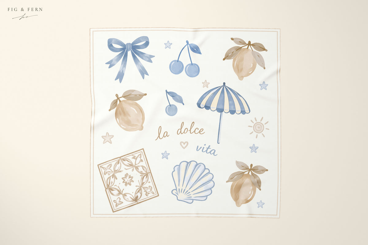 Dulcie in Saddle Blue