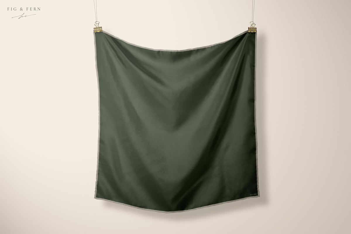 Evergreen with Fawn Hem