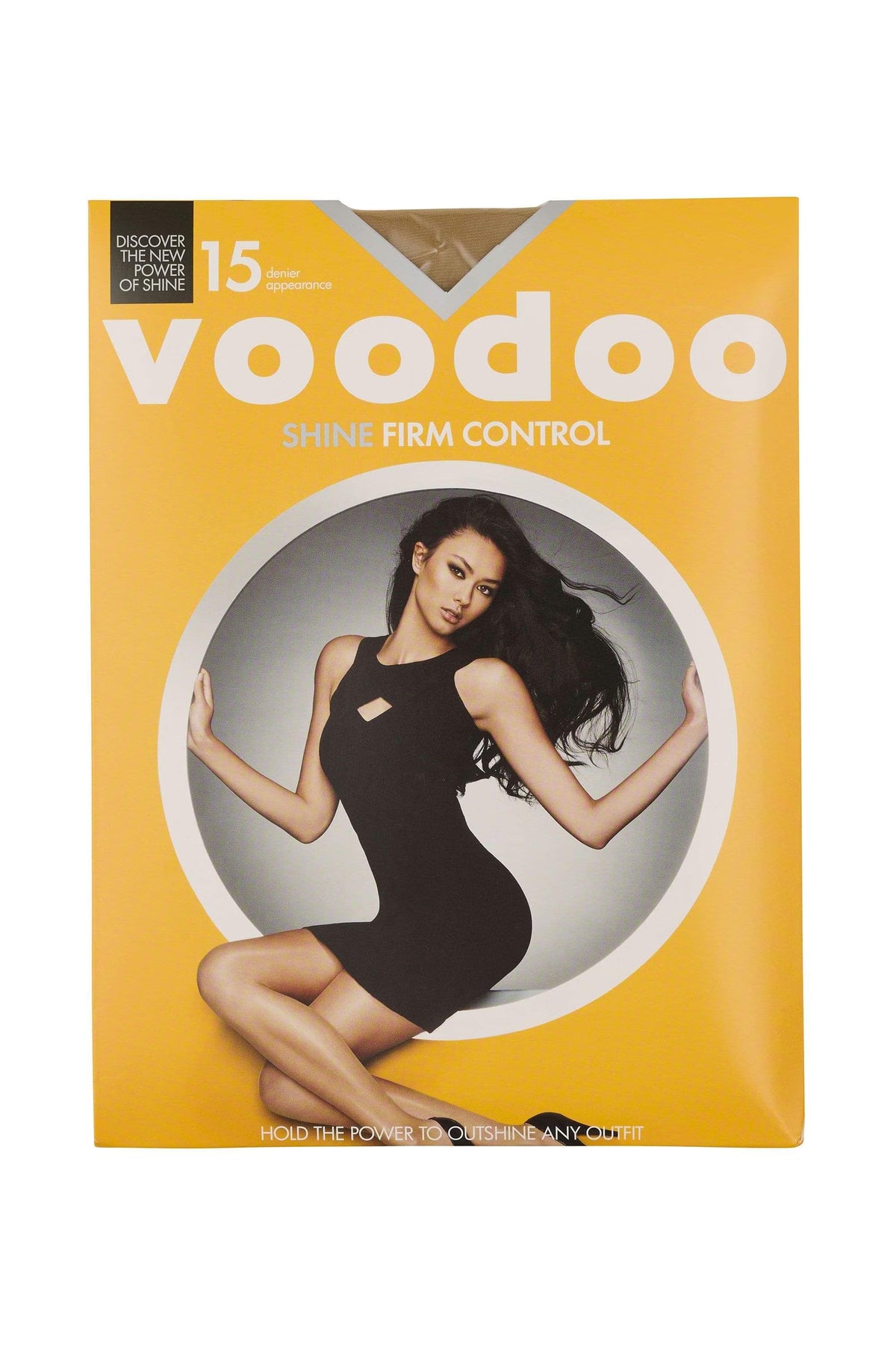 Voodoo Firm Control Stockings - Single Pkt (Yellow) Minimum Order 2 pairs
